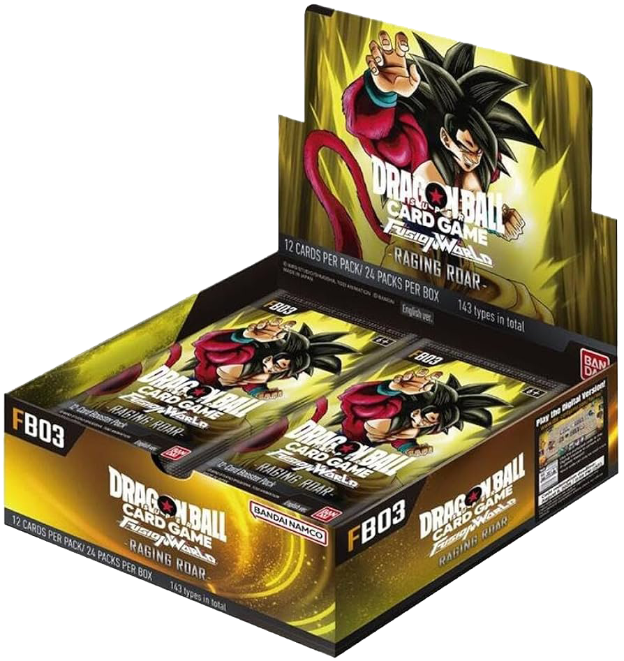 Dragon Ball Fusion World: Raging Roar 1x Box (EN)(Personal Break)