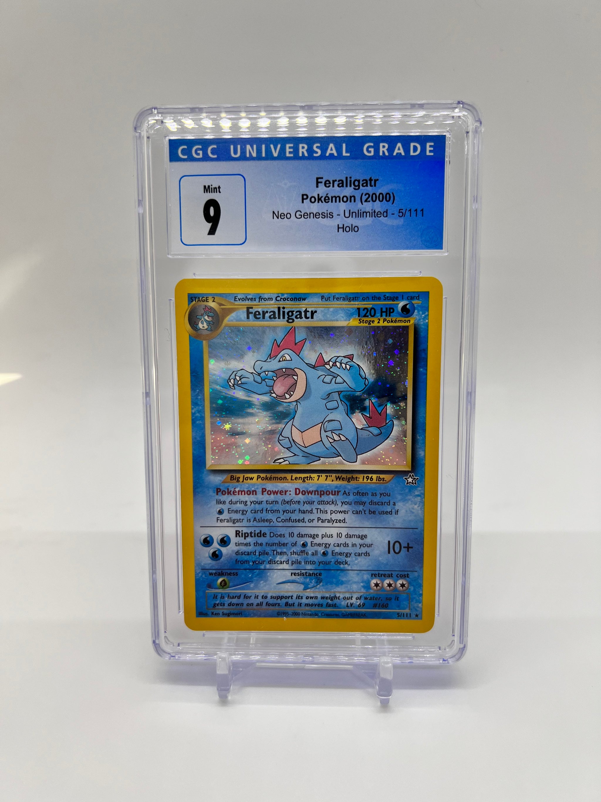 Feraligatr, Neo Genesis, English Pokemon - Graded Card Hysteria Feraligatr, Neo Genesis, English Pokemon - Graded Card Hysteria