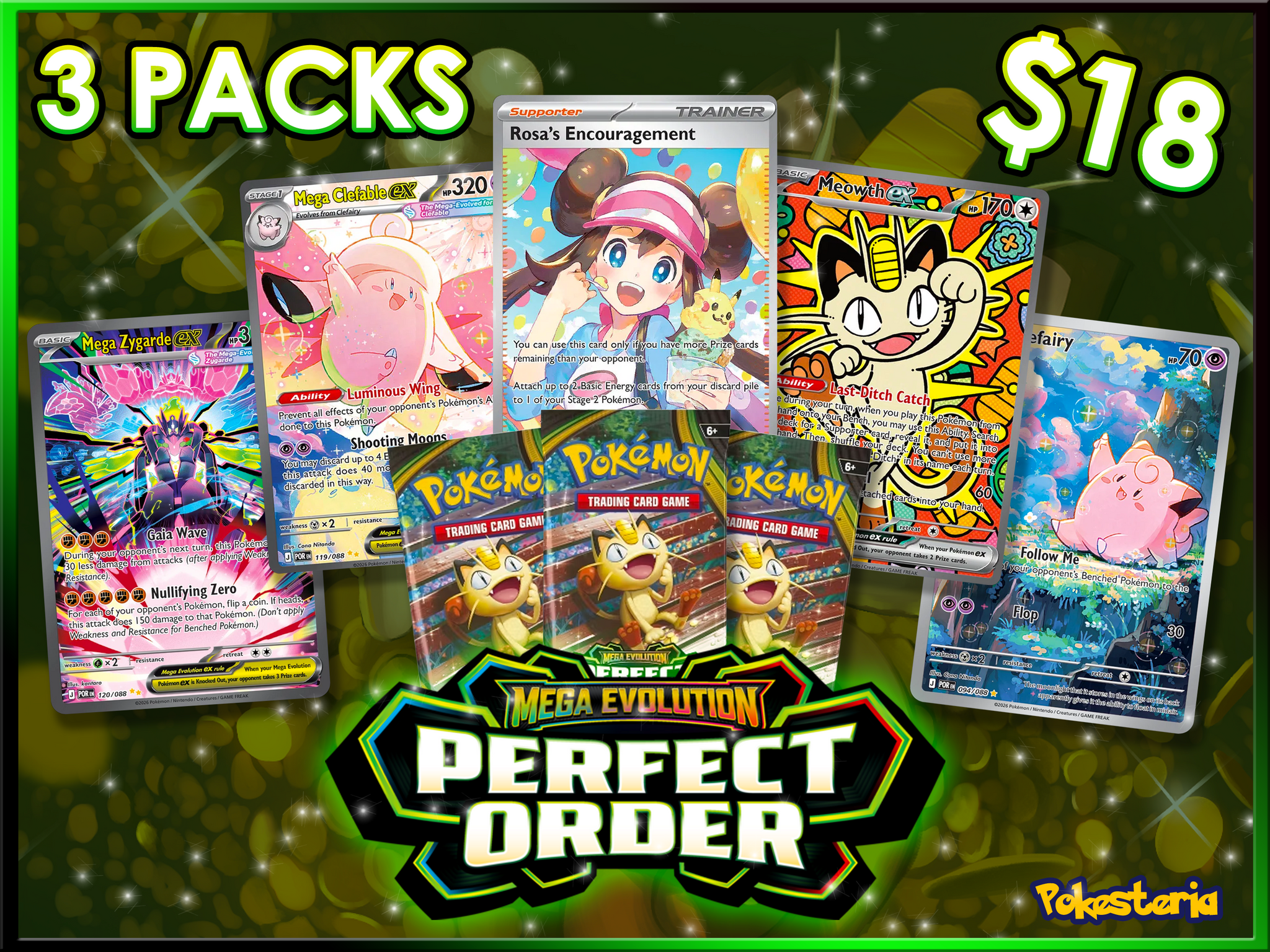 Perfect Order 3x Packs (English Version)(Personal Break) – Hysteria