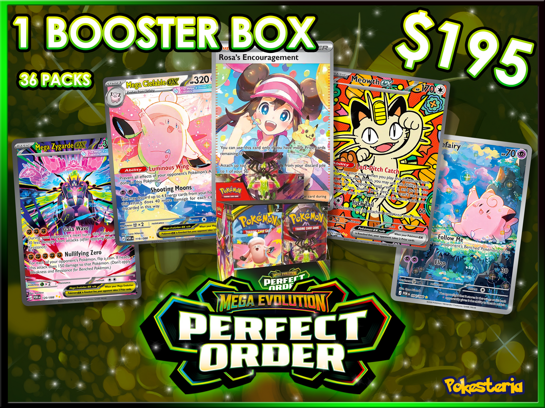 Perfect Order Booster Box (English Version)(Personal Break) – Hysteria