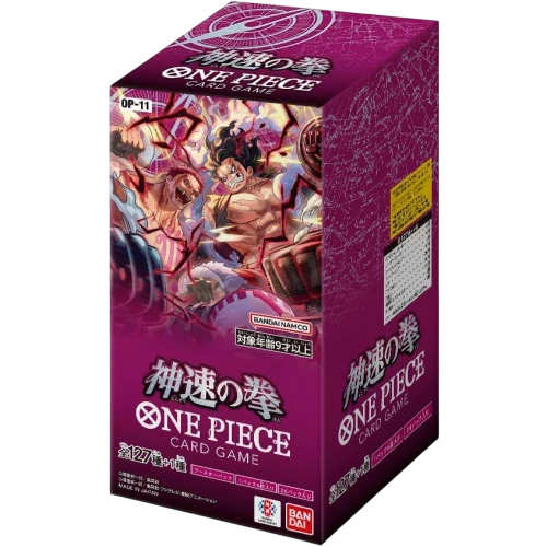 One Piece Op-11 - A Fist of Divine Speed 1x Box JPN (Personal Break)
